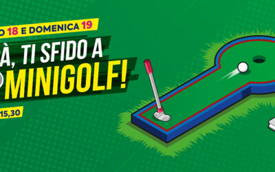 Papà, ti sfido a Minigolf!