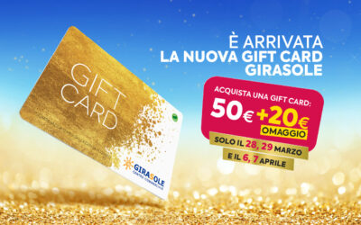 É arrivata la Nuova Gift Card Girasole