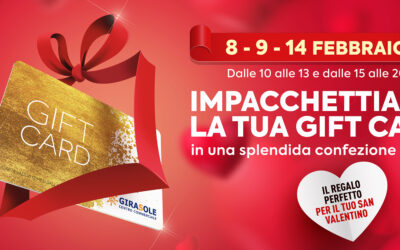 San Valentino: confezionamento Gift Card